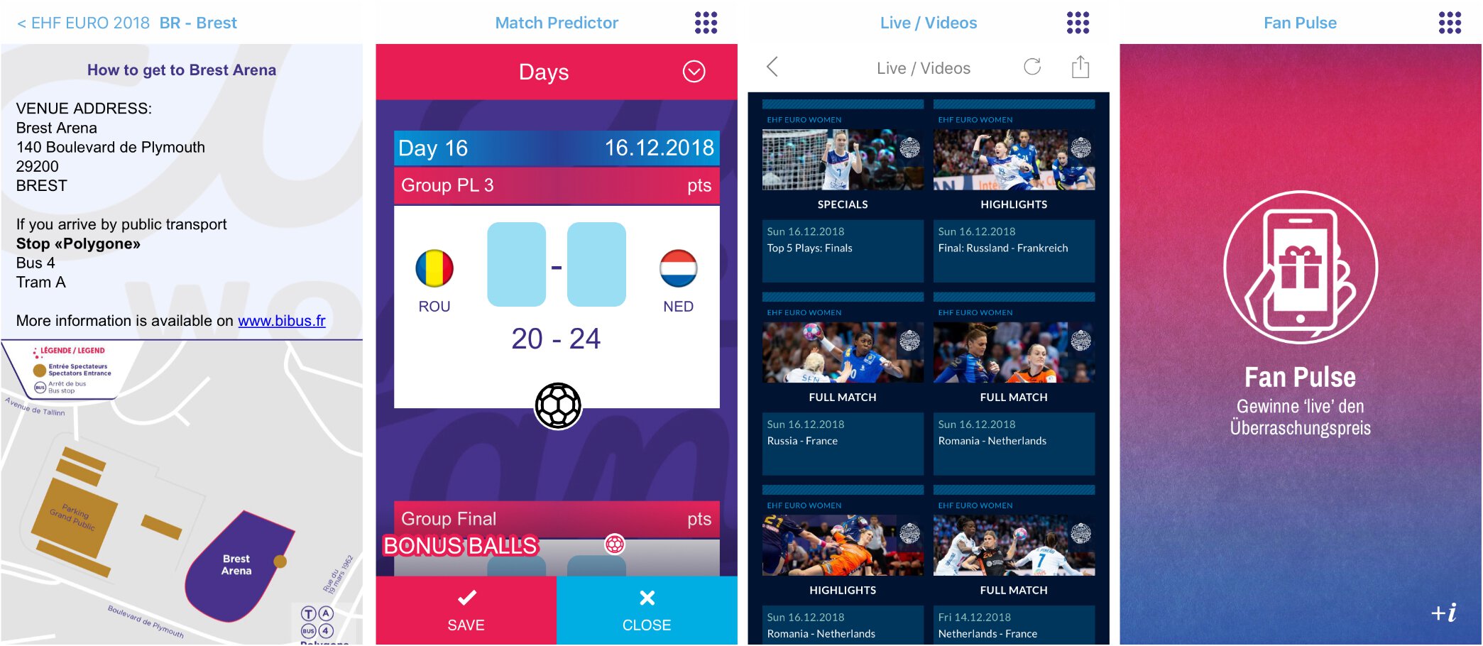 EHF Euro App