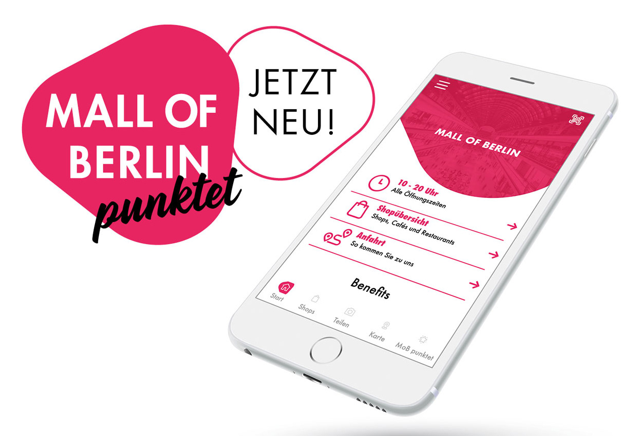 Mall of Berlin punktet, das neue Treueprogramm der Mall of Berlin