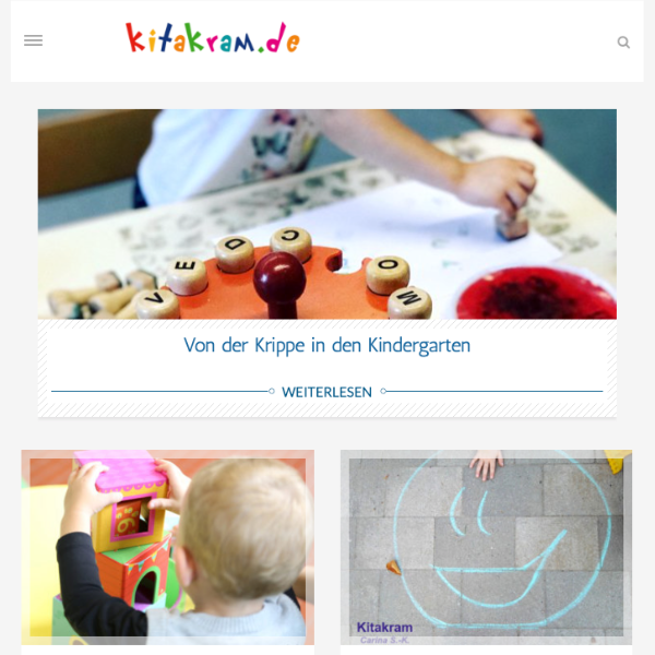Kitakram das Portal für Eltern und Erzieher